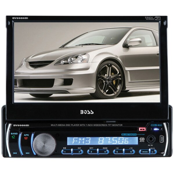 Main product image for BOSS BV9986BI Motorized 7" Touchscreen LCD DVD MP3 265-3000